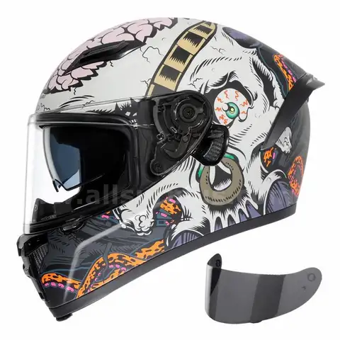 TRIANGLE Motorcycle Helmets Full face Helmet for Adults Men