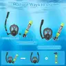 Mini Scuba Tank with Snorkel Mask 0.5L Inflatable Scuba