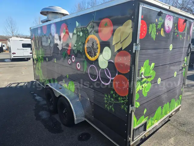 7x14 D and D Food Trailer