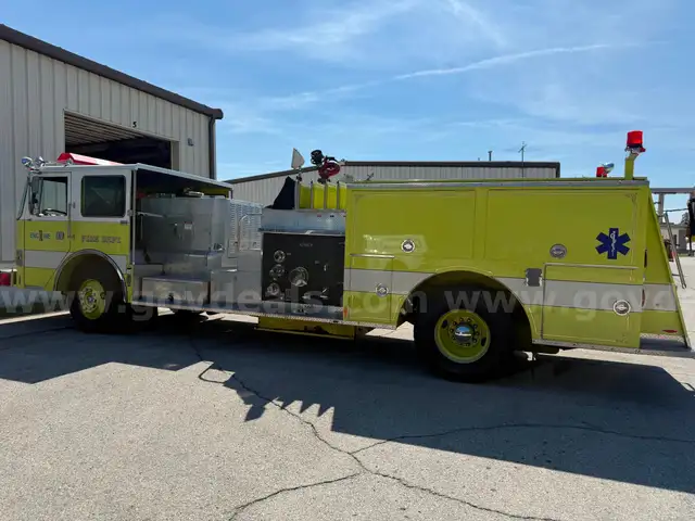 1989 Pierce Arrow 1500gpm Pumper