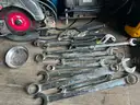 Assorted Skil power tools, Socket set &#x26; wrenches