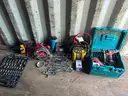 Assorted Skil power tools, Socket set &#x26; wrenches