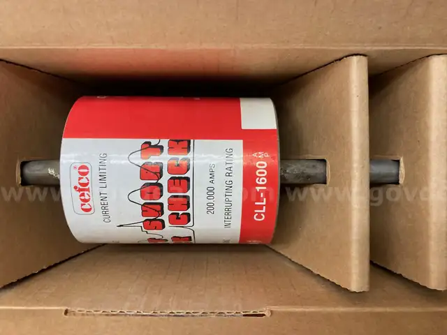 Cefco cll-1600 short check current limiting fuse
