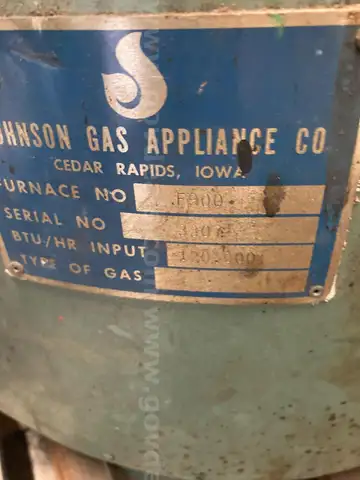 Johnson Crucible furnace