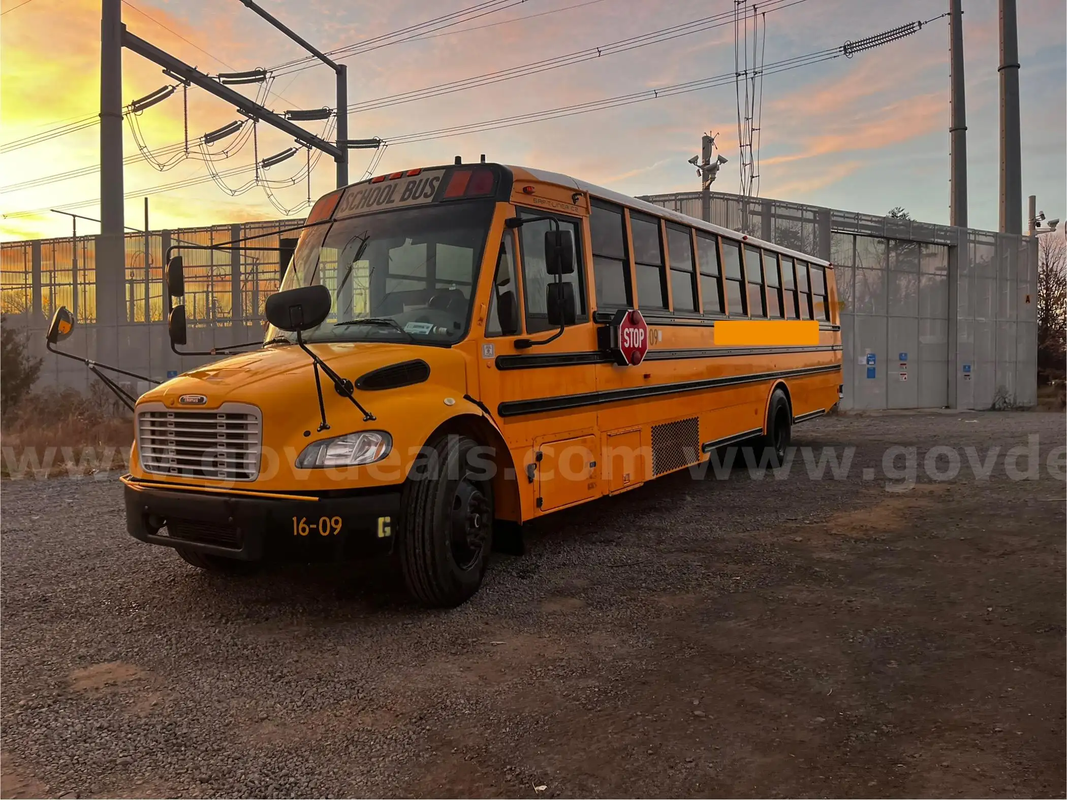 Photo of a 2016 Freightliner B2 Bus Chassis