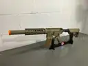 Lancer Tactical LT-15T-G2 M4 CQB-SD Gen2 AEG Airsoft Rifle - Upgraded Gen 2-Includes High Cap Mag, FDE/TAN -WILL SHIP