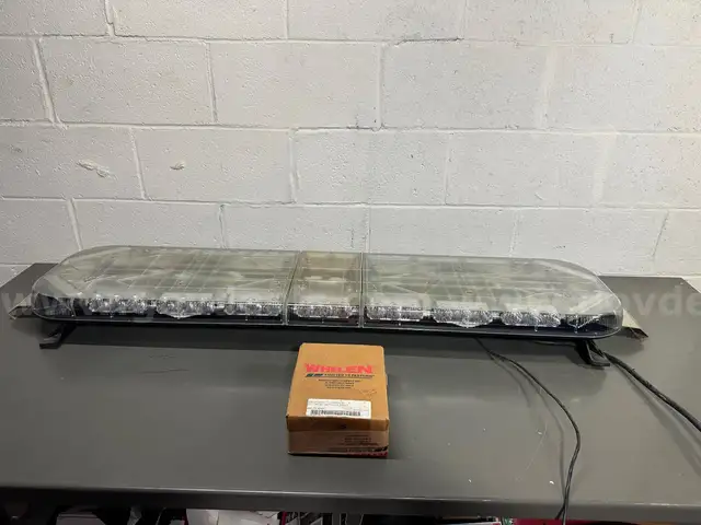 Ultra Clean Whelen Justice WeCan LED Lightbar Red/Blue/Amber -WILL SHIP
