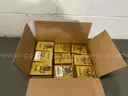 Box Of 33 Sealed 110 and 55 Count Gold Foil Pokemon Cards -WILL SHIP