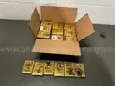Box Of 33 Sealed 110 and 55 Count Gold Foil Pokemon Cards -WILL SHIP