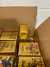 Box Of 33 Sealed 110 and 55 Count Gold Foil Pokemon Cards -WILL SHIP