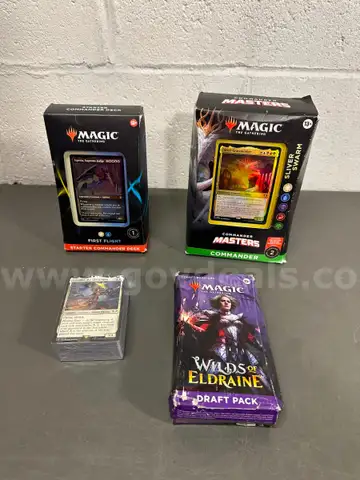Lot Of 4 Magic The Gathering Trading Card Sets-WILL SHIP