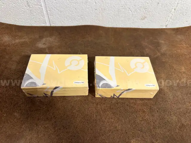 2 Sealed Pokemon Pocket Monsters 200 Card Boxes-WILL SHIP