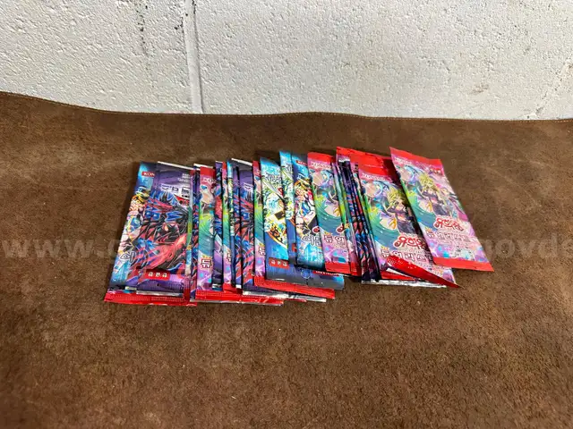 Large Lot Of 26 Sealed Yu-Gi-Oh Trading Card Packs-WILL SHIP