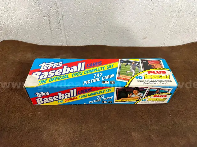 Large Box Fleer 91 Baseball Cards-WILL SHIP
