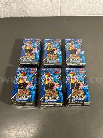 Lot Of 6 Yu-Gi-Oh Rush Duel 75 Card Packs Sealed-WILL SHIP