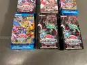 Lot Of 6 Mixed Yu-Gi-Oh 75 Card Packs-WILL SHIP
