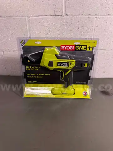 BRAND NEW RYOBI ONE+ 18V Lithium-Ion Cordless PVC and PEX Cutter (Tool Only)-WILL SHIP