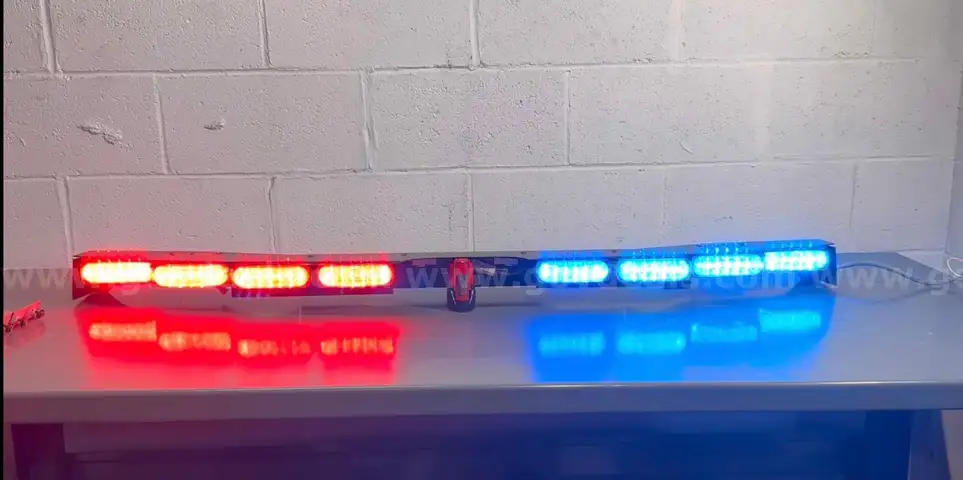 Very Clean Whelen Rear Inner Edge For Crown Victoria Red/Blue-WILL SHIP