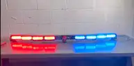 Very Clean Whelen Rear Inner Edge For Crown Victoria Red/Blue-WILL SHIP