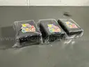 3 Boxes of SEALED 86 Count Pokemon Gold Foil Cards With Carry Bags-WILL SHIP
