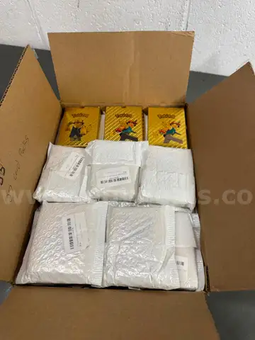 Box Of 55 Sealed 27 Card/Count Gold Foil Pok&#xE9;mon Cards -WILL SHIP