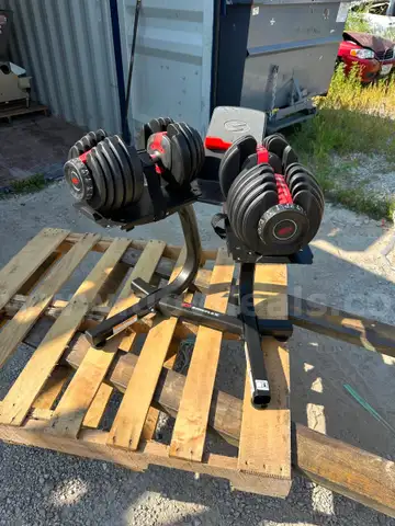BowFlex SelectTech Series 2 552 Adjustable Dumbbells With Stand-WILL SHIP