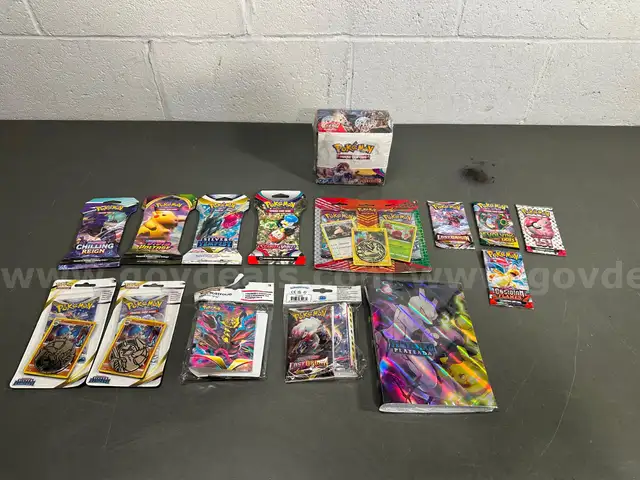 Huge Pokemon Booster Lot-WILL SHIP
