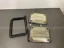 Pair of RED Whelen 900 Series Steady Burn Lights-WILL SHIP