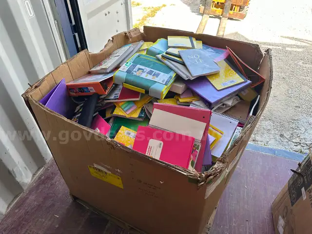 Large Gaylord Pallet Of School/Office Supplies-Lot 3-WILL SHIP