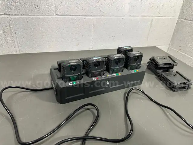 Lot of Motorola/Watch Guard V-300 Body Worn Cameras, Charger, Accessories-WILL SHIP