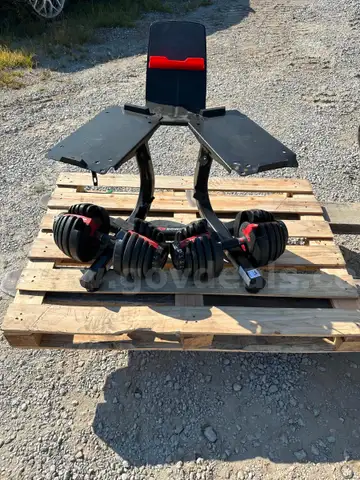 BowFlex SelectTech Series 2 552 Adjustable Dumbbells With Stand-WILL SHIP