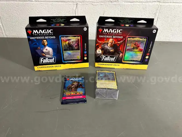 Magic The Gathering 4 Item Lot-WILL SHIP
