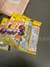Lot of 15 Packs of Yellow Naruto Trading Cards, 12 Packs Each-WILL SHIP