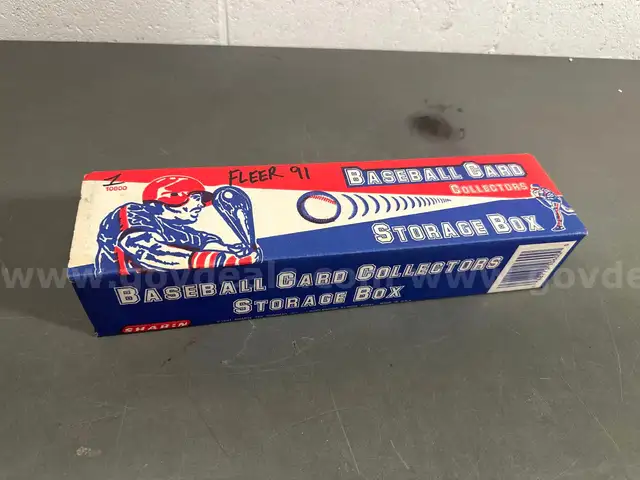 Score 1991 Baseball Card Box-WILL SHIP