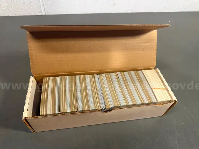 Box of Fleer, Donruss &#x26; Topps Baseball Cards 84-88-WILL SHIP
