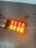 Pair Code 3 LEDx Stop Tail Lights W/Amber Turn Signals -WILL SHIP