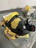 NOS Pair Scott Safety SCBA Masks W/40MM Respirator Filter Adapters -WILL SHIP