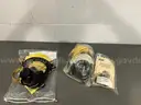 NOS Pair Scott Safety SCBA Masks W/40MM Respirator Filter Adapters -WILL SHIP