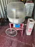 Used Gold Metal The Breeze Model 3030 Cotton Candy Machine W/Cart-WILL SHIP