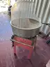 Used Gold Metal The Breeze Model 3030 Cotton Candy Machine W/Cart-WILL SHIP