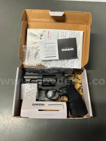 Brand New Barra The 357 2.5 Inch BB Gun Revolver, Air Gun, CO2 Pistol, .177 Caliber BB Pistols, Gunmetal-WILL SHIP