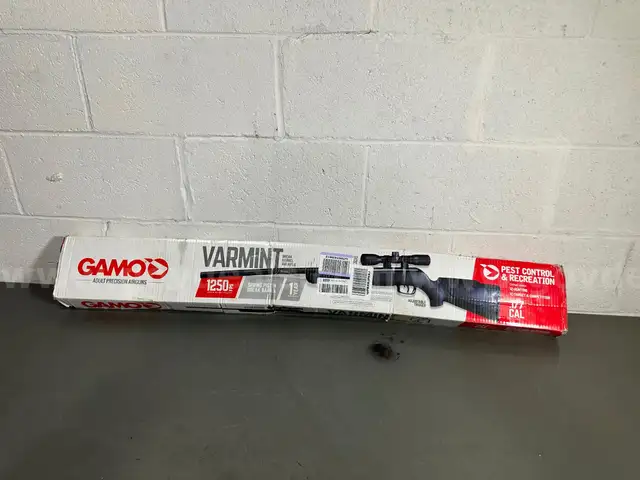 Brand New Gamo Varmint Air Rifle .177 Cal With Scope- Will Ship