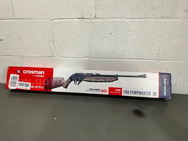 BRAND NEW Crosman 760P Pump Master .177-Caliber Pellet/BB Air Rifle-WILL SHIP