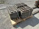 Large Lot Of Used Chicago Metallic 43037 Commercial Bakery Mini Cake Pans-WILL SHIP