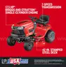 Brand New Craftsman T110 42-in 17.5 -HP Single Cyl. Gas Lawn tractor-WILL SHIP
