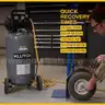 Klutch 20-Gallon Air Compressor, 2 HP, 120 Volts, 175 PSI-WILL SHIP