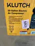 Klutch 20-Gallon Air Compressor, 2 HP, 120 Volts, 175 PSI-WILL SHIP
