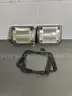 Pair of RED Whelen 900 Series Steady Burn Lights-WILL SHIP