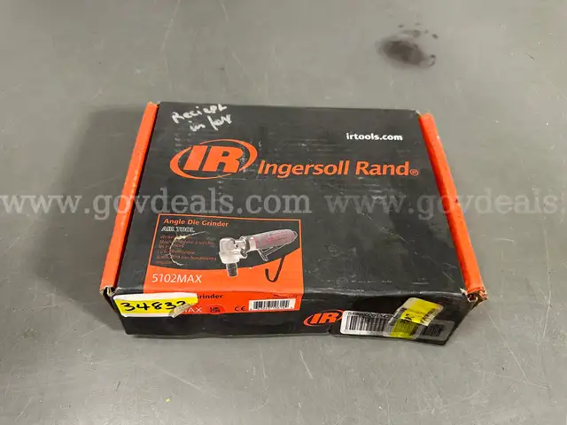 Lightly Used Ingersoll Rand MAX Air Angle Die Grinder, 1/4in., Model# 5102MAX-WILL SHIP