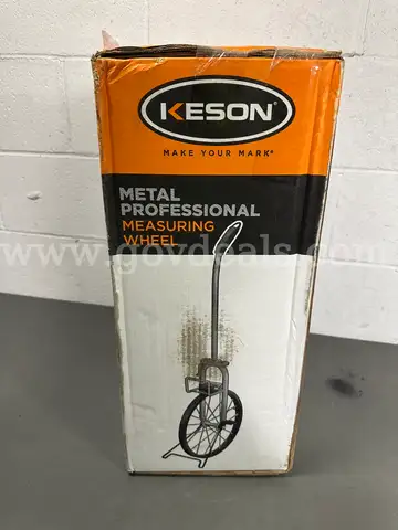 Keson Metal Professional Measuring Wheel, 4ft. Circular, Model# MP401-WILL SHIP